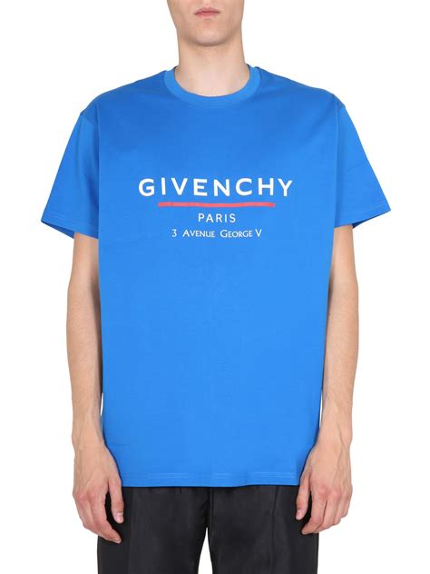 givenchy tee blue|givenchy tee for men.